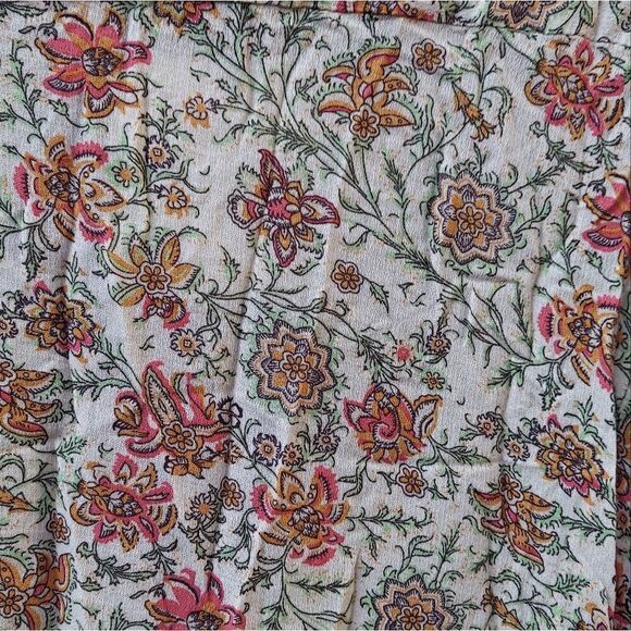 [NWT] Cynthia Rowley Flower Print Ruffle Blouse Size S - Picture 2 of 9